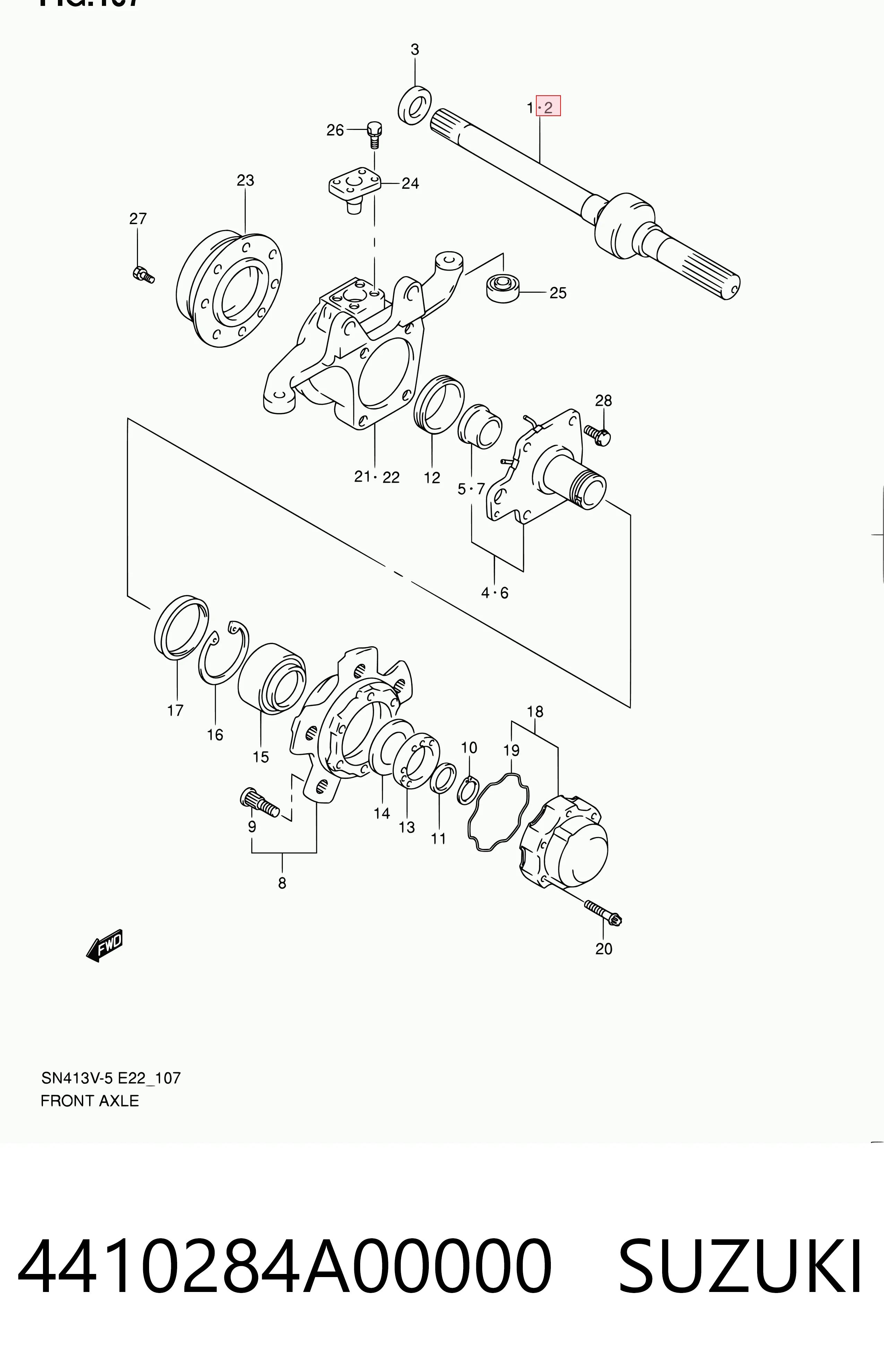 4410284A00000 Suzuki