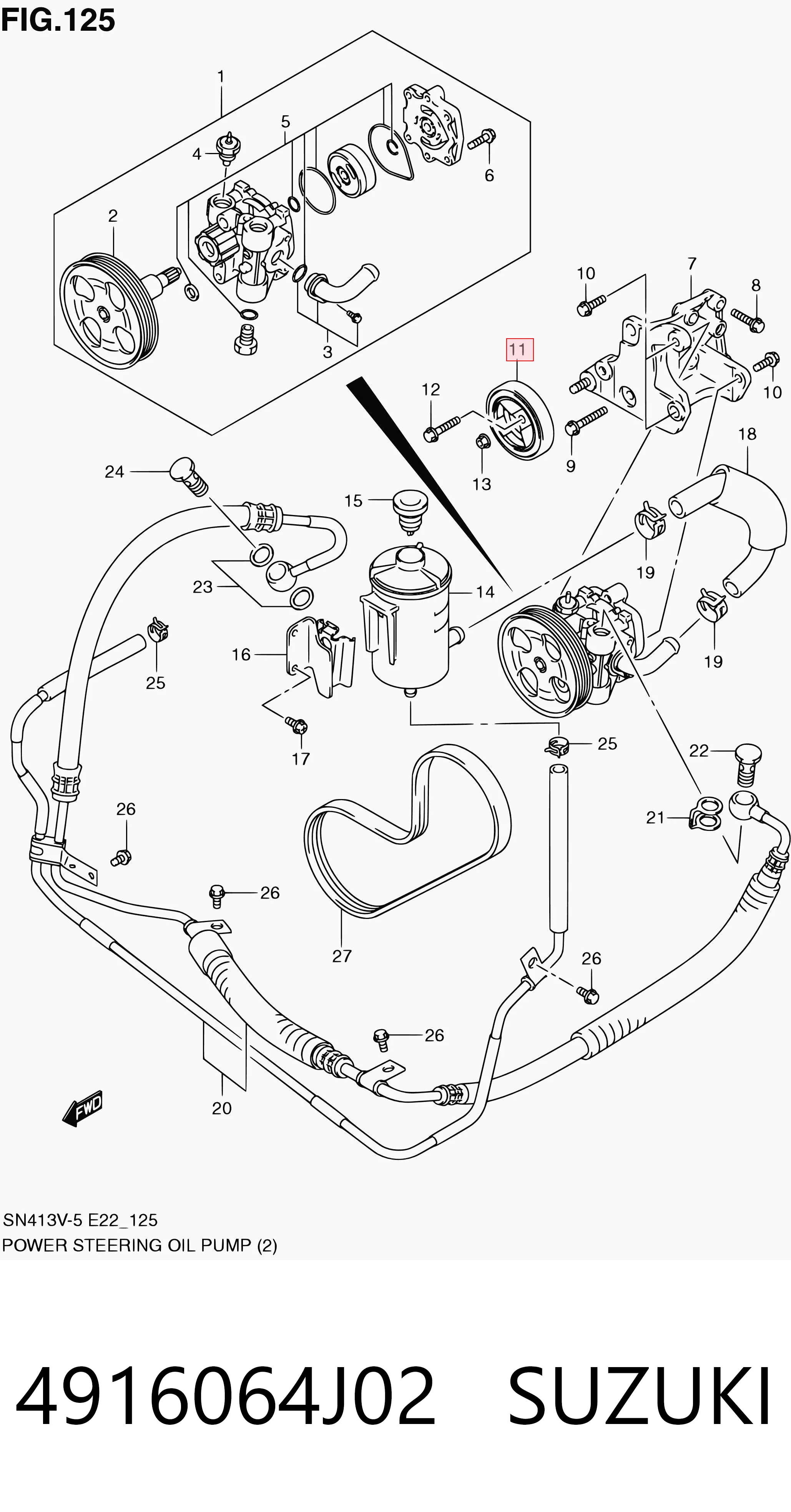 4916064J02 Suzuki 