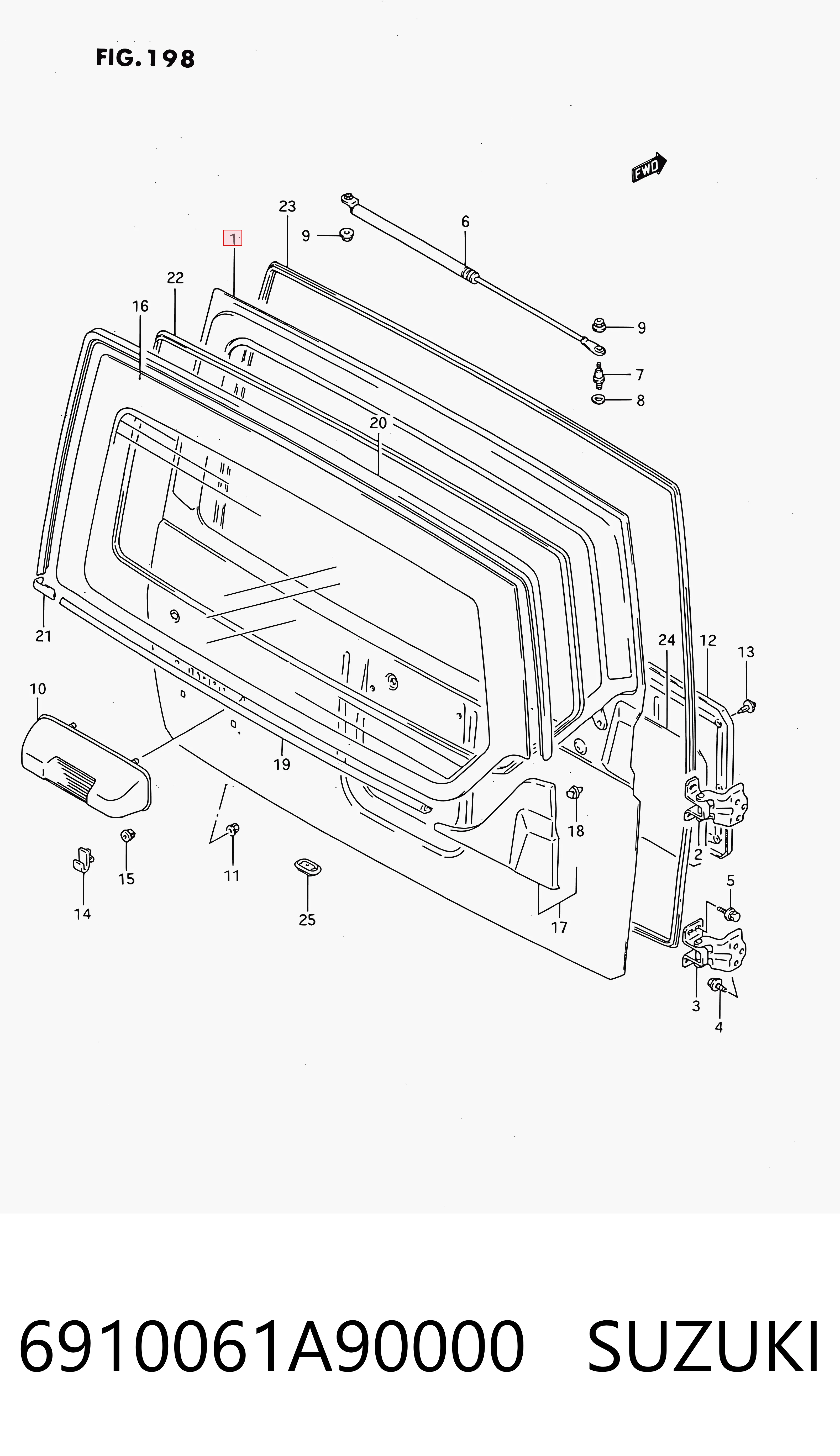 Треті двері на Suzuki Vitara  ETJA