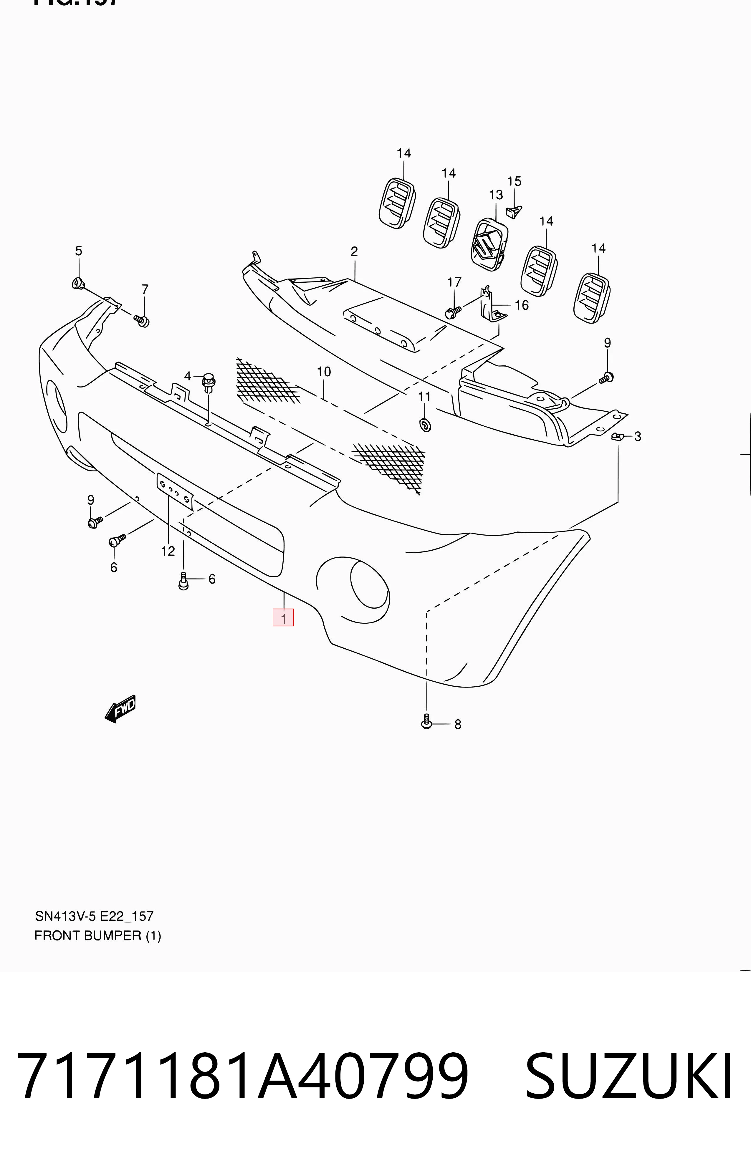 7171181A40799 Suzuki