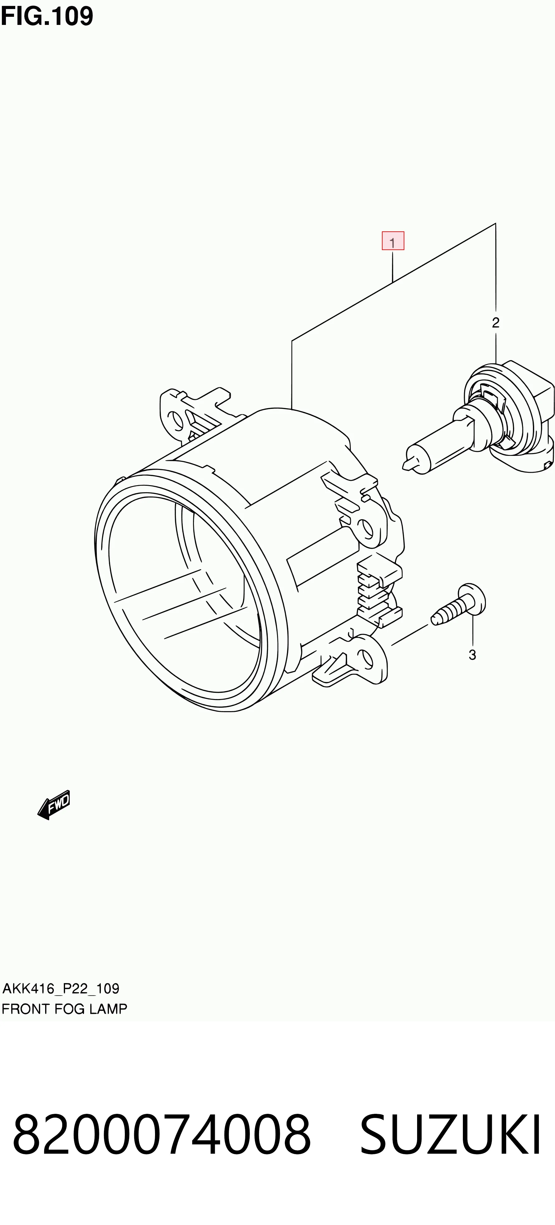 Фара протитуманна, ліва/права Ford Transit VI фургон (V347/8) (2006 - 2014) ціна, від 11.40 USD