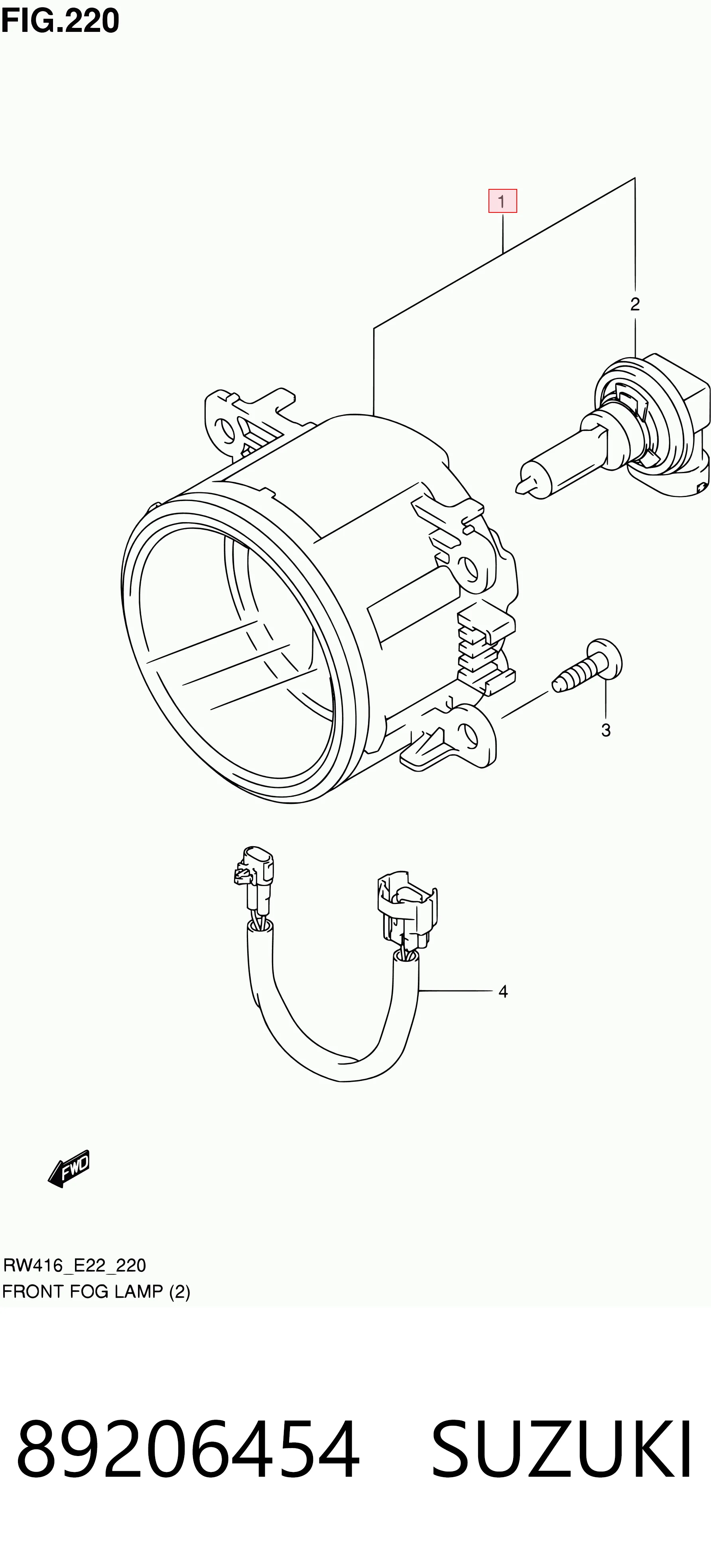 Купити Фара протитуманна, ліва/права Ford Transit VI V347/8