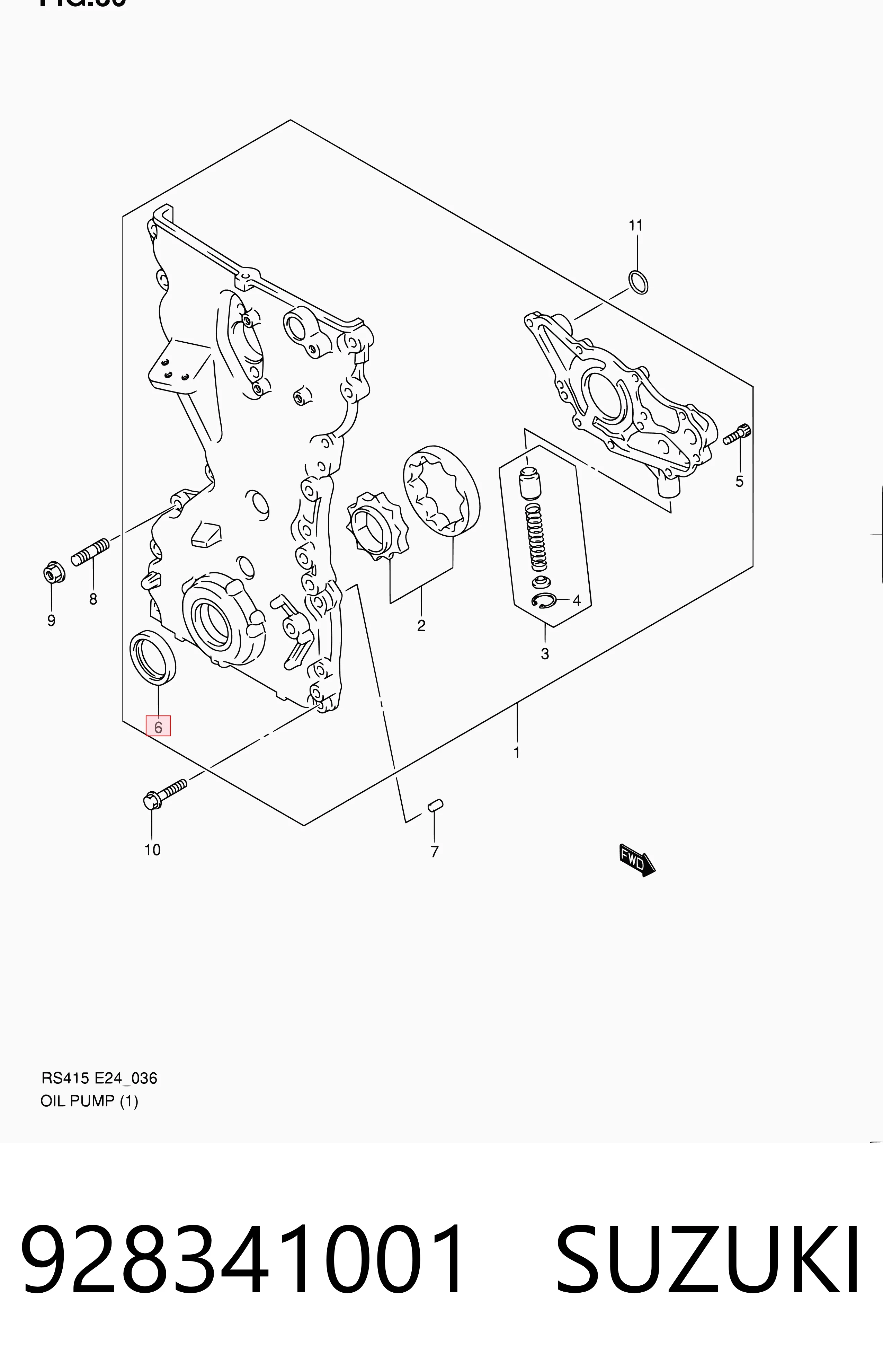 Сальник коленвала двигуна, передній General Motors 93193839 ціна, від 5.27 USD