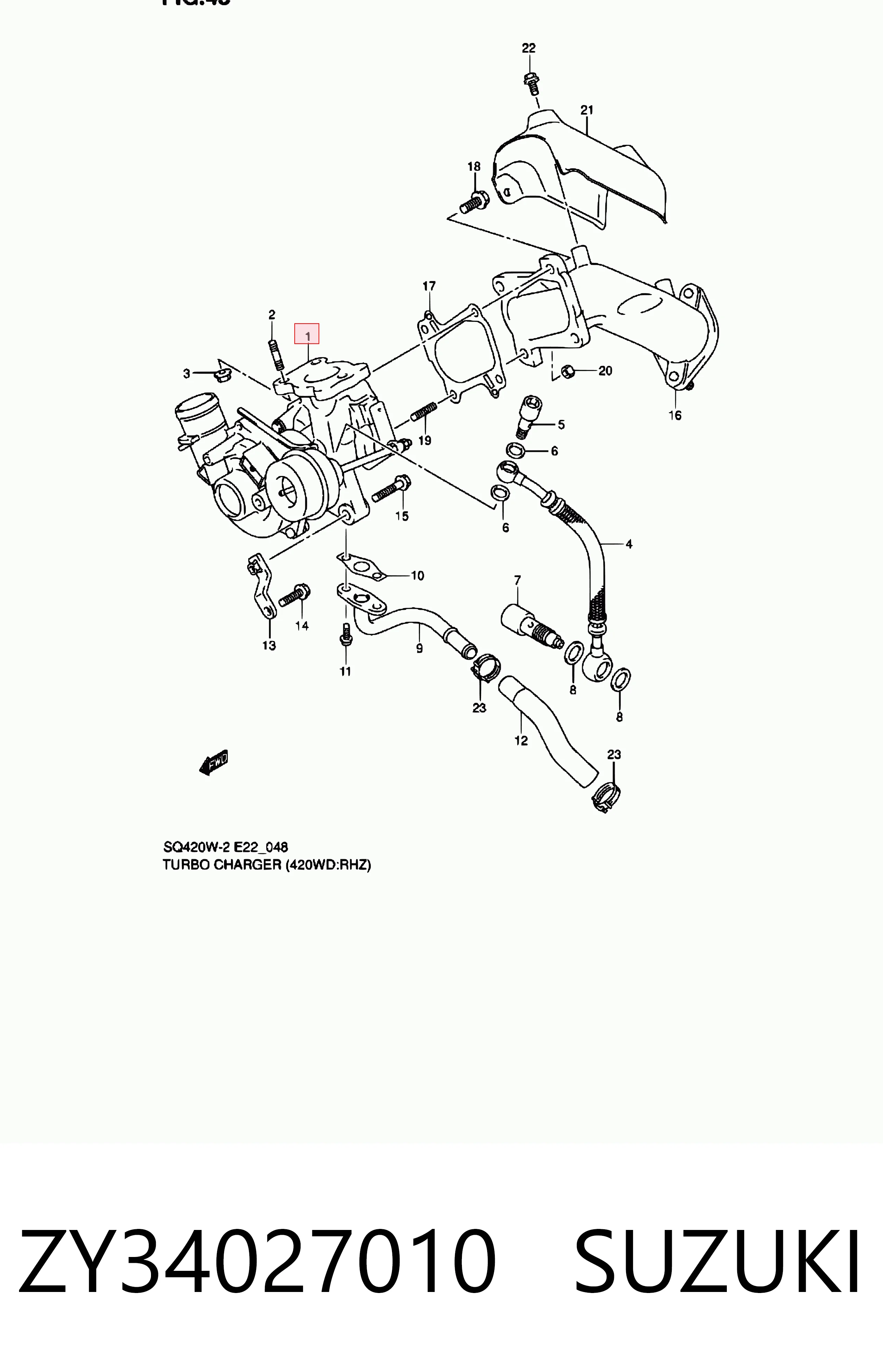 53039880051 Borg-Warner Турбонаддув