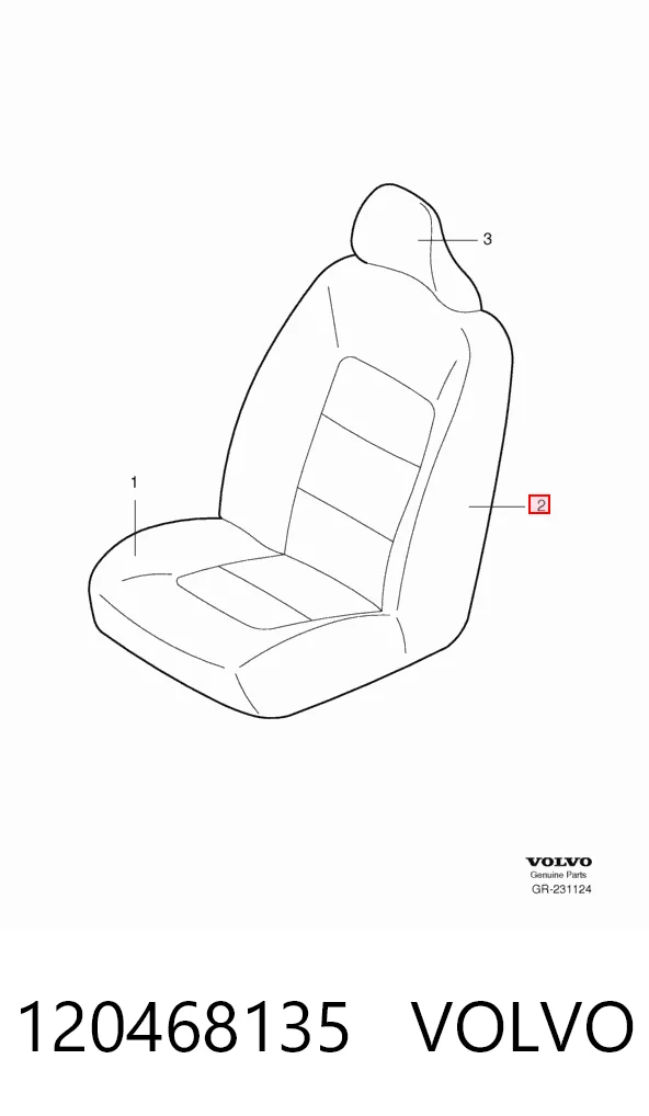 120468135 Volvo Авто генератор