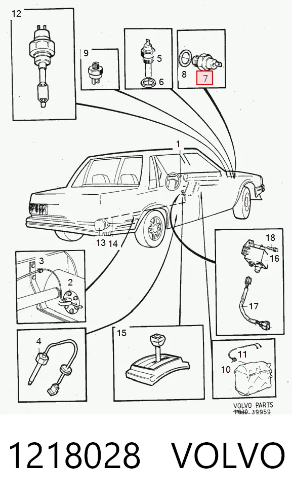 Купити Датчик тиску масла Peugeot 205 I 741A, C