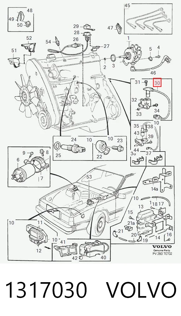 Датчик колінвала ERR2079 Allmakes