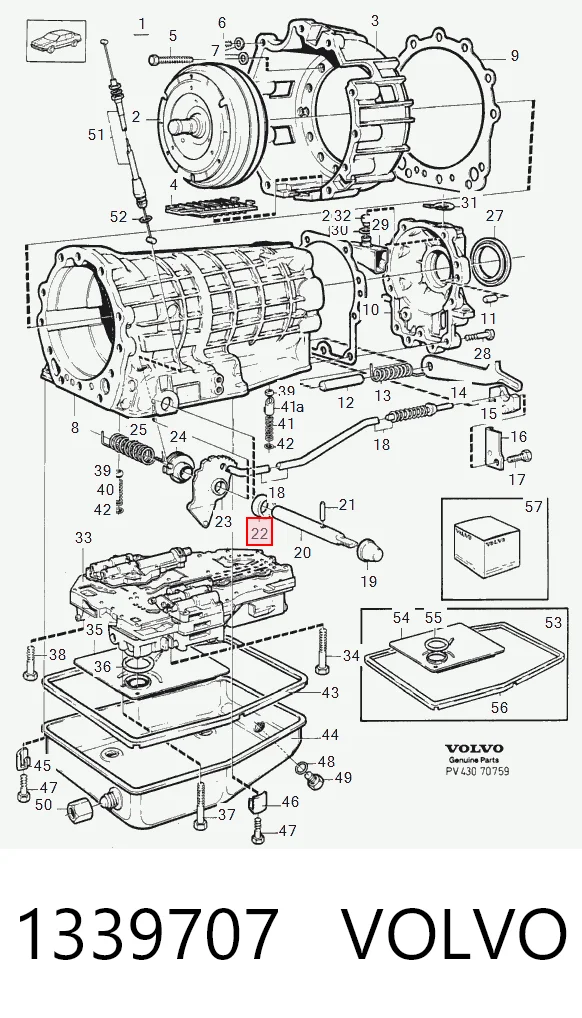Купити 734319801 ZF Parts Сальник коробки передач