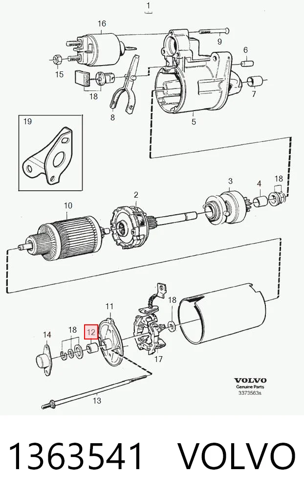 Купити Втулка стартера KIA Cerato I LD