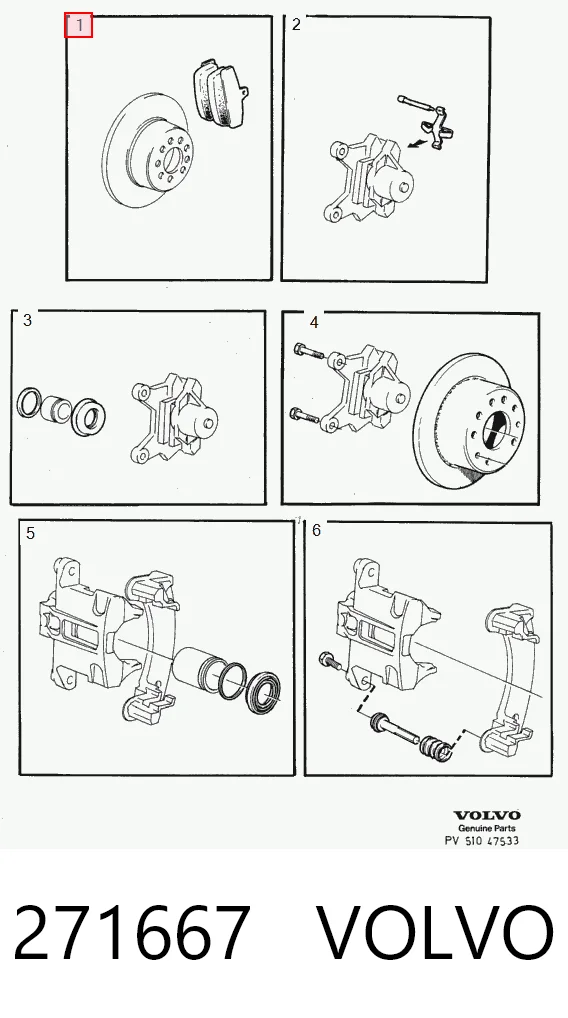 Купити 1540857 Ford Задні колодки