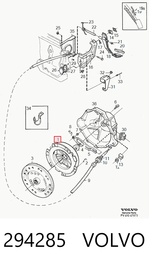 Пелюстковий кошик зчеплення Sachs 3082062034 ціна, від 19.00 USD