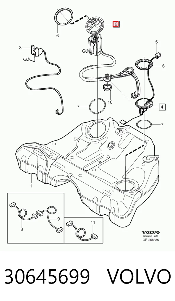 Модуль бензонасоса Magneti Marelli MAM00121M ціна, від 91.12 USD