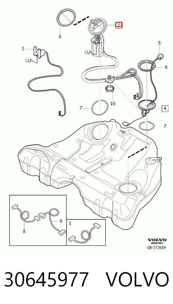 Бензонасос MAM00121M Magneti Marelli
