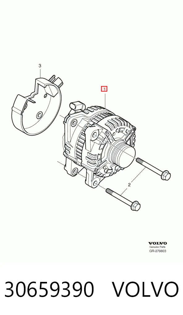 30659390 Volvo Авто генератор