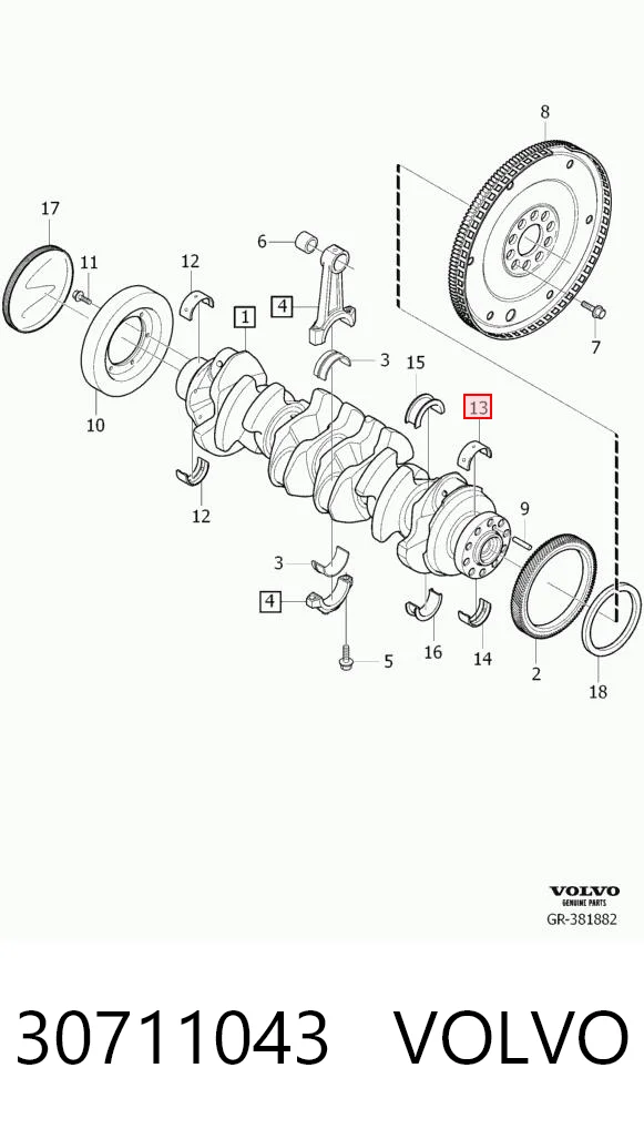 30711043 Volvo 