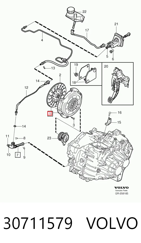 Купити Зчеплення Volvo XC70 CROSS COUNTRY SZ, LZ
