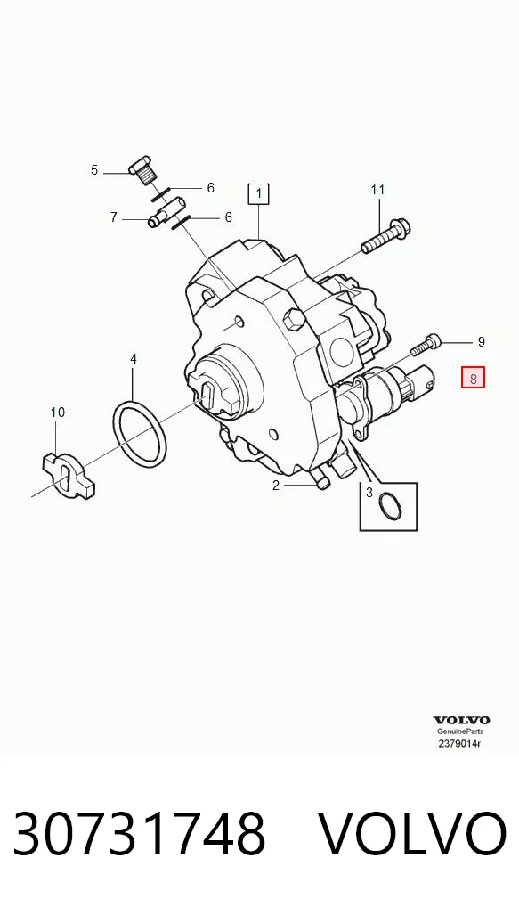 Купити VRP037 Magneti Marelli Редукційний клапан ПНВТ