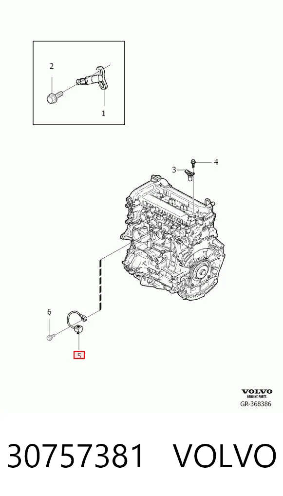 Датчик детонації Ford LF0218921 ціна, від 16.47 USD