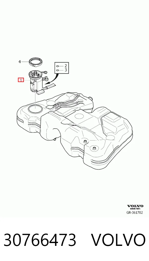 30766473 Volvo Електробензонасос