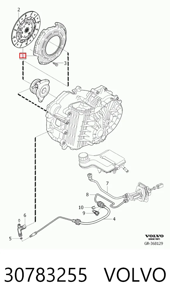 Комплект зчеплення  Polcar 624325619