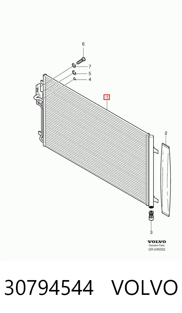 30794544 Volvo Конденсатор