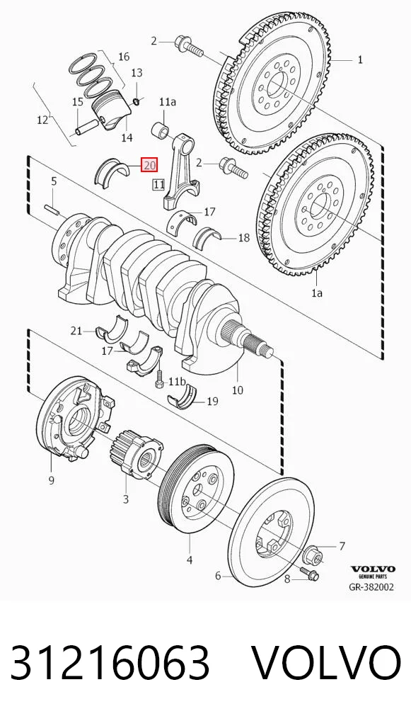 31216063 Volvo 