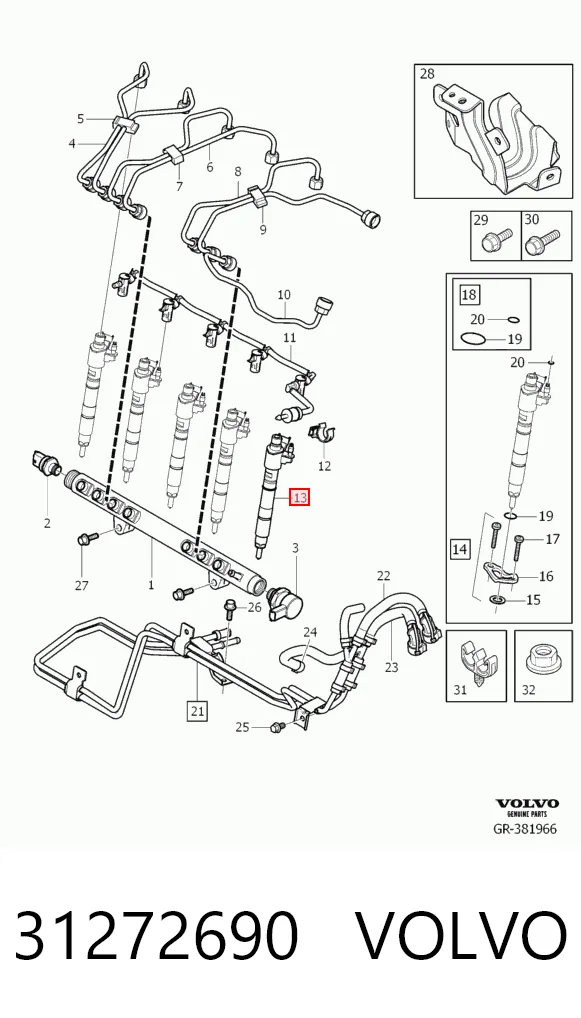 Форсунка інжектора Bosch 445116016