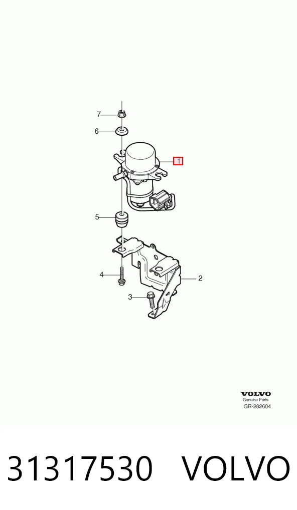 31317530 Volvo Насос вакуумний