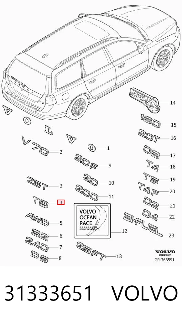 31333651 Volvo 