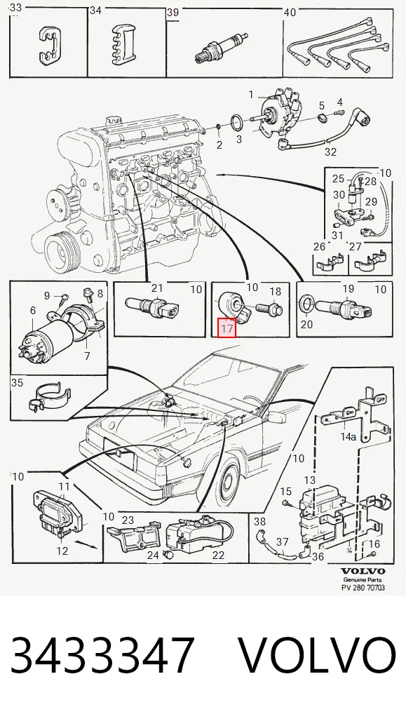 Купити Датчик детонації Opel Calibra  85