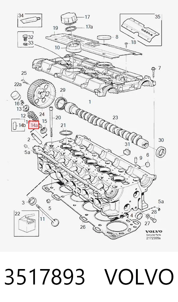 Купити 7700104839 Lada Сальник клапана