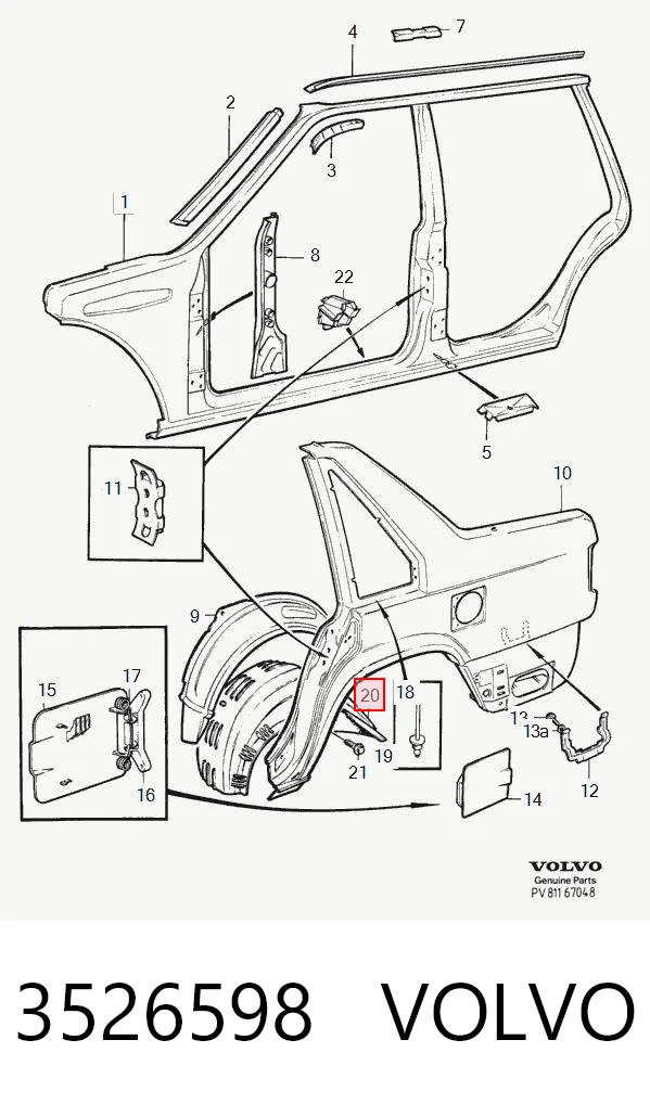 3526598 Volvo