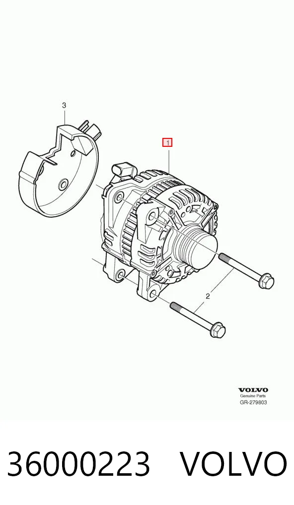 36000223 Volvo Авто генератор