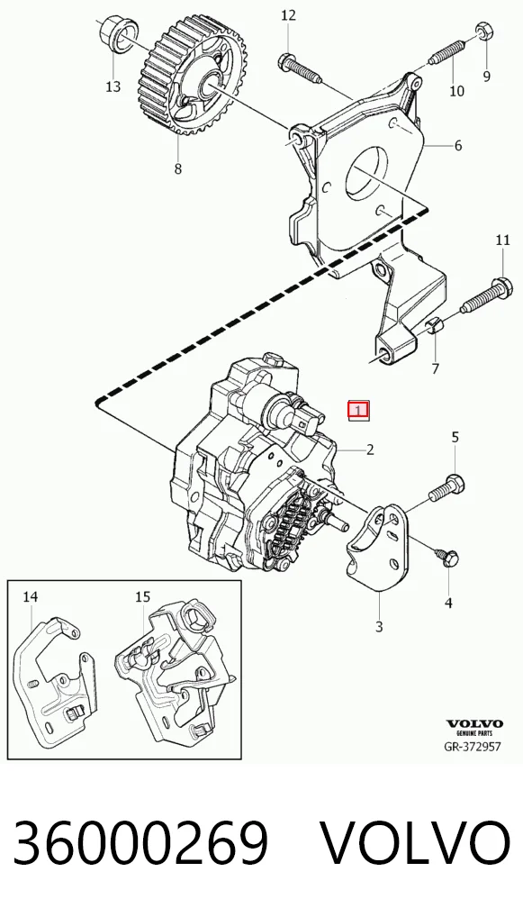 Паливний насос високого тиску 445010296 Bosch