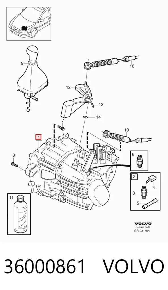 Автоматична коробка передач на Volvo S60 I RS, RH