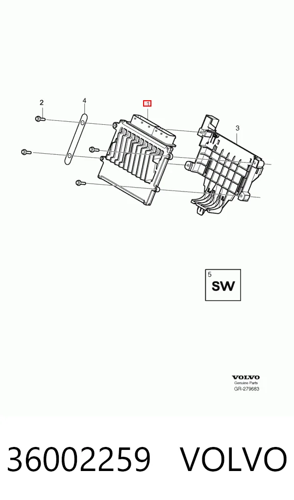 Модуль (блок) керування (ЕБУ) двигуном Volvo S80 2 AS, AR