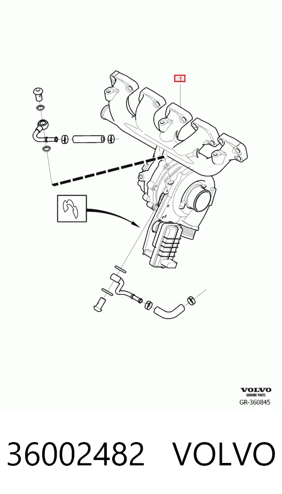 Купити Турбіна Volvo V50  MW