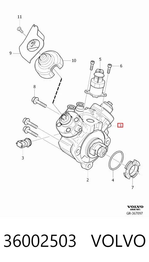 Купити 445010680 Bosch Насос паливний високого тиску (ПНВТ) - DIESEL