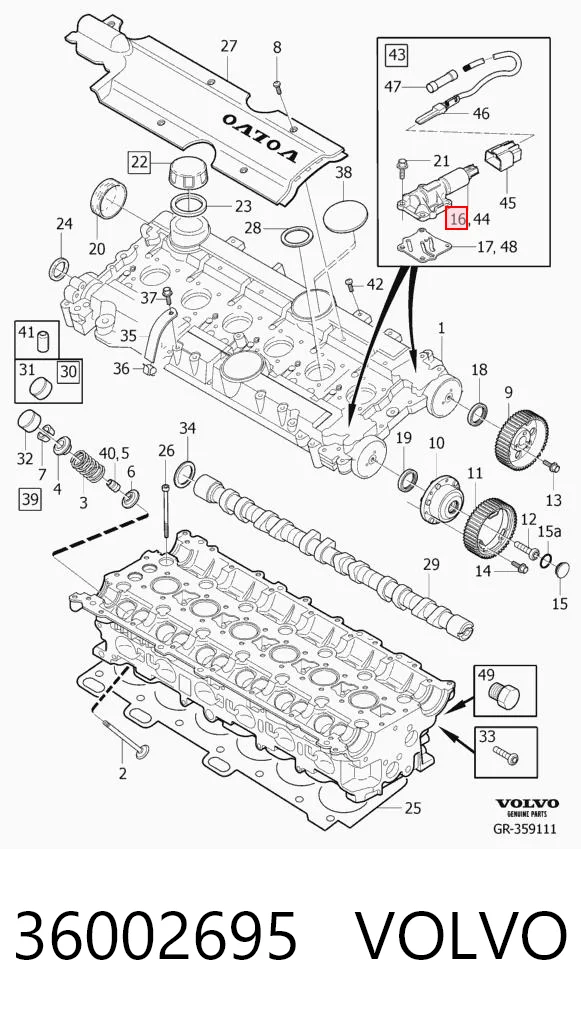 36002695 Volvo 