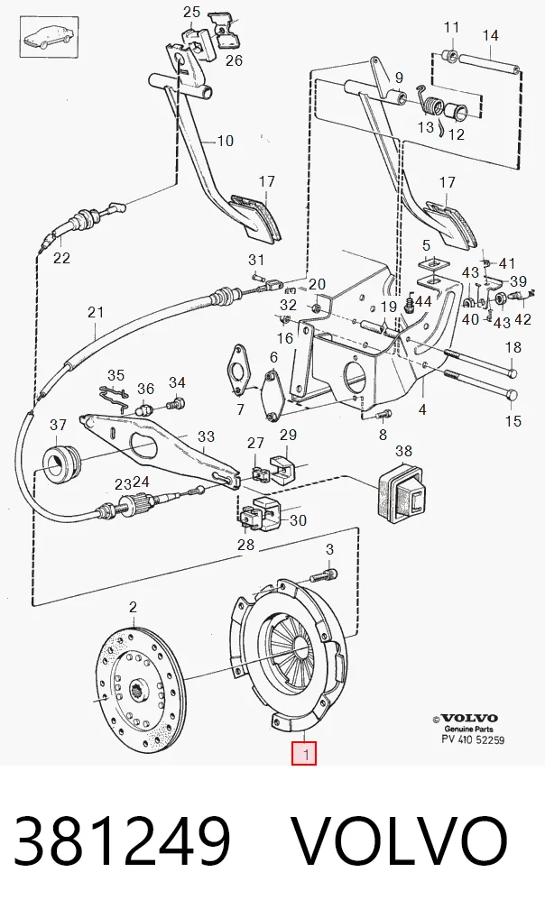Купити 3082062034 Sachs Корзина зчеплення
