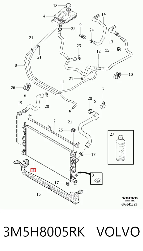 Купити Радіатор Mazda 3  BK12