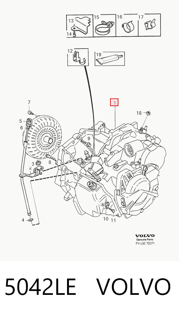 Коробка передач автомат Volvo 850 седан (LS) (1991 - 1996) ціна, від 137.77 USD