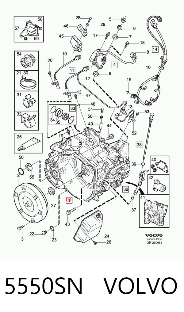 5550SN Volvo Автоматична коробка передач