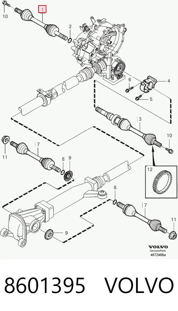 8601395 Volvo