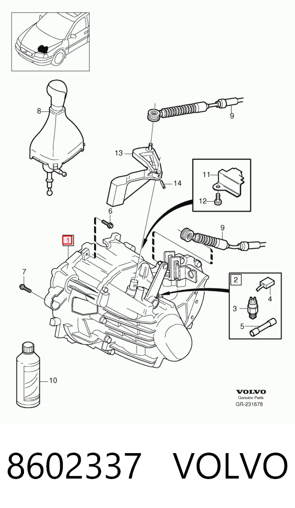 Купити Коробка передач Volvo S80 I TS, TH, KV