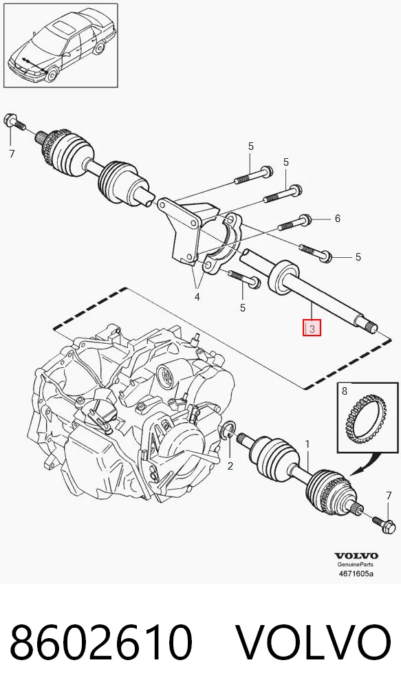 8602610 Volvo 