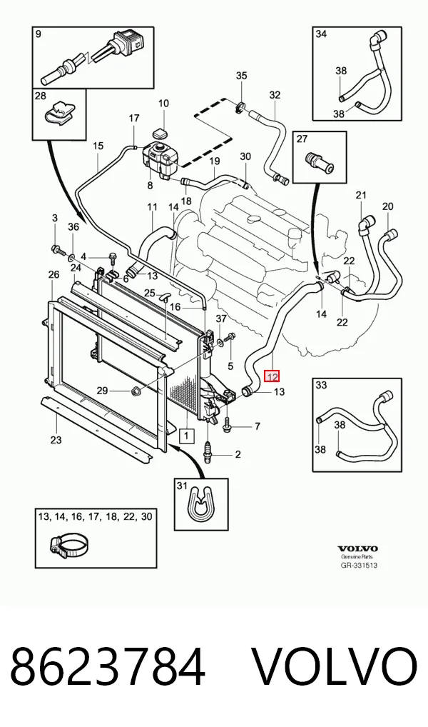 8623784 Volvo 