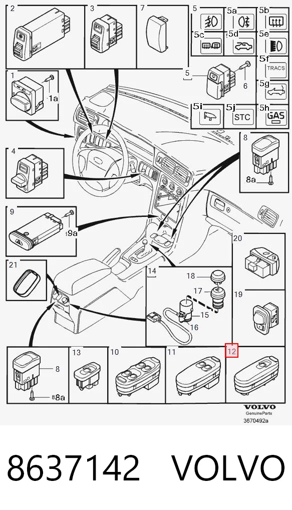 8637142 Volvo 