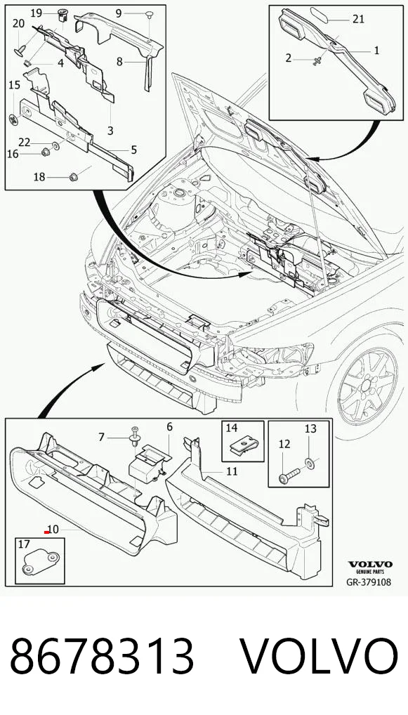 8678313 Volvo 