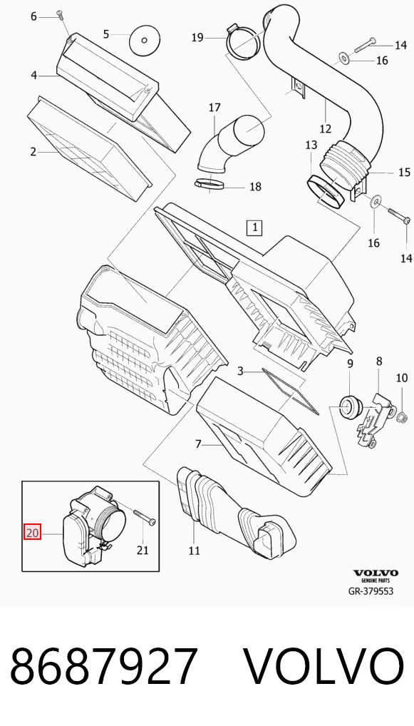 Купити 280750146 Bosch Дросільна заслінка